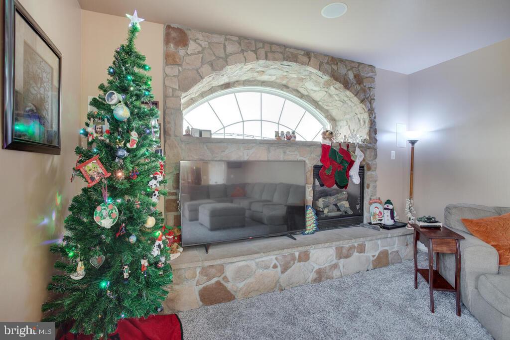 2009 Baythorne Road Prince Frederick, MD 20678 - Photo 31 of 39 Stone gas fireplace in Family Room