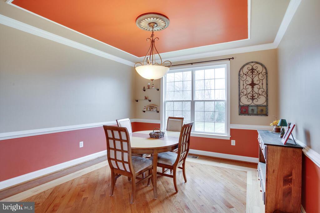 2009 Baythorne Road Prince Frederick, MD 20678 - Photo 34 of 39 Dining room with Crown & Chair molding