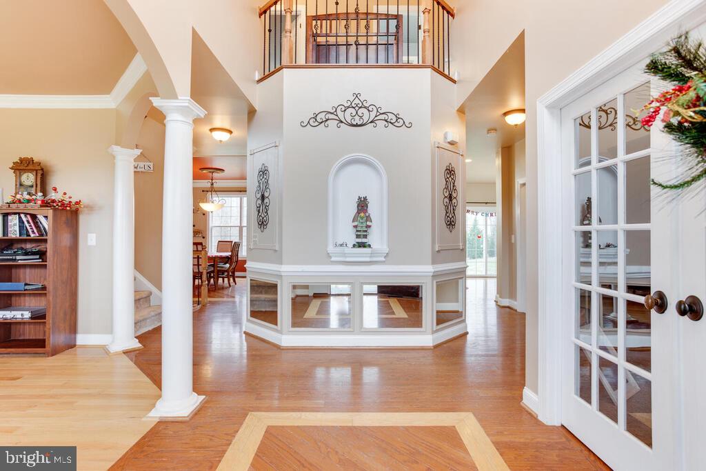 2009 Baythorne Road Prince Frederick, MD 20678 - Photo 8 of 39 Large 2 Story Foyer- Hardwood Floors on Main Level