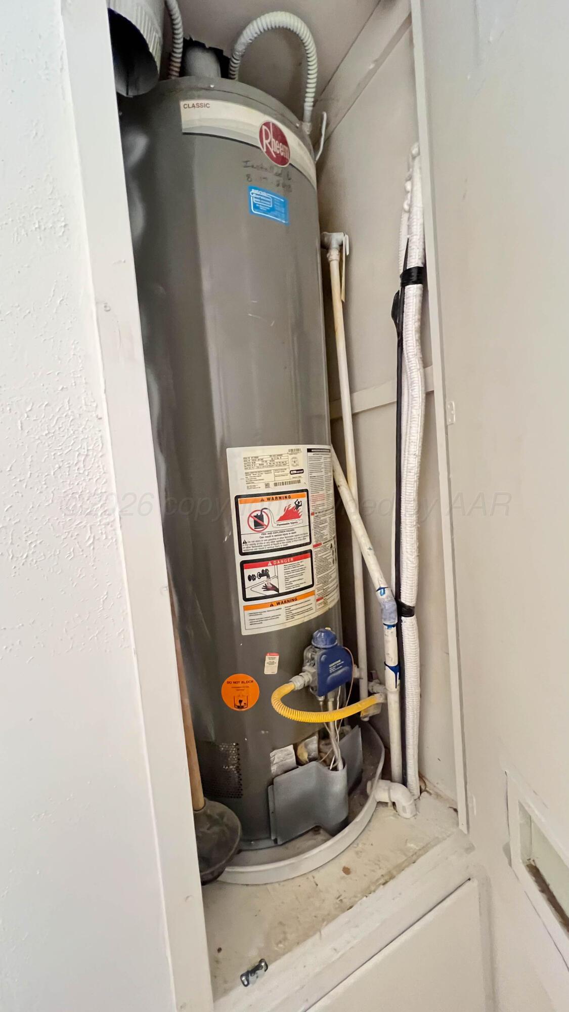 4410 South Ong Street Amarillo, TX 79110 - Photo 16 of 22 a view of utility room