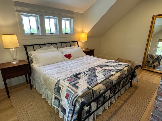 60 Meetinghouse Road Chilmark, MA 02535 - Photo 42 of 49 a bedroom with a bed and a window