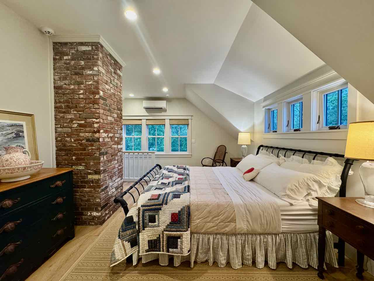 60 Meetinghouse Road Chilmark, MA 02535 - Photo 43 of 49 a bedroom with a bed next to a window