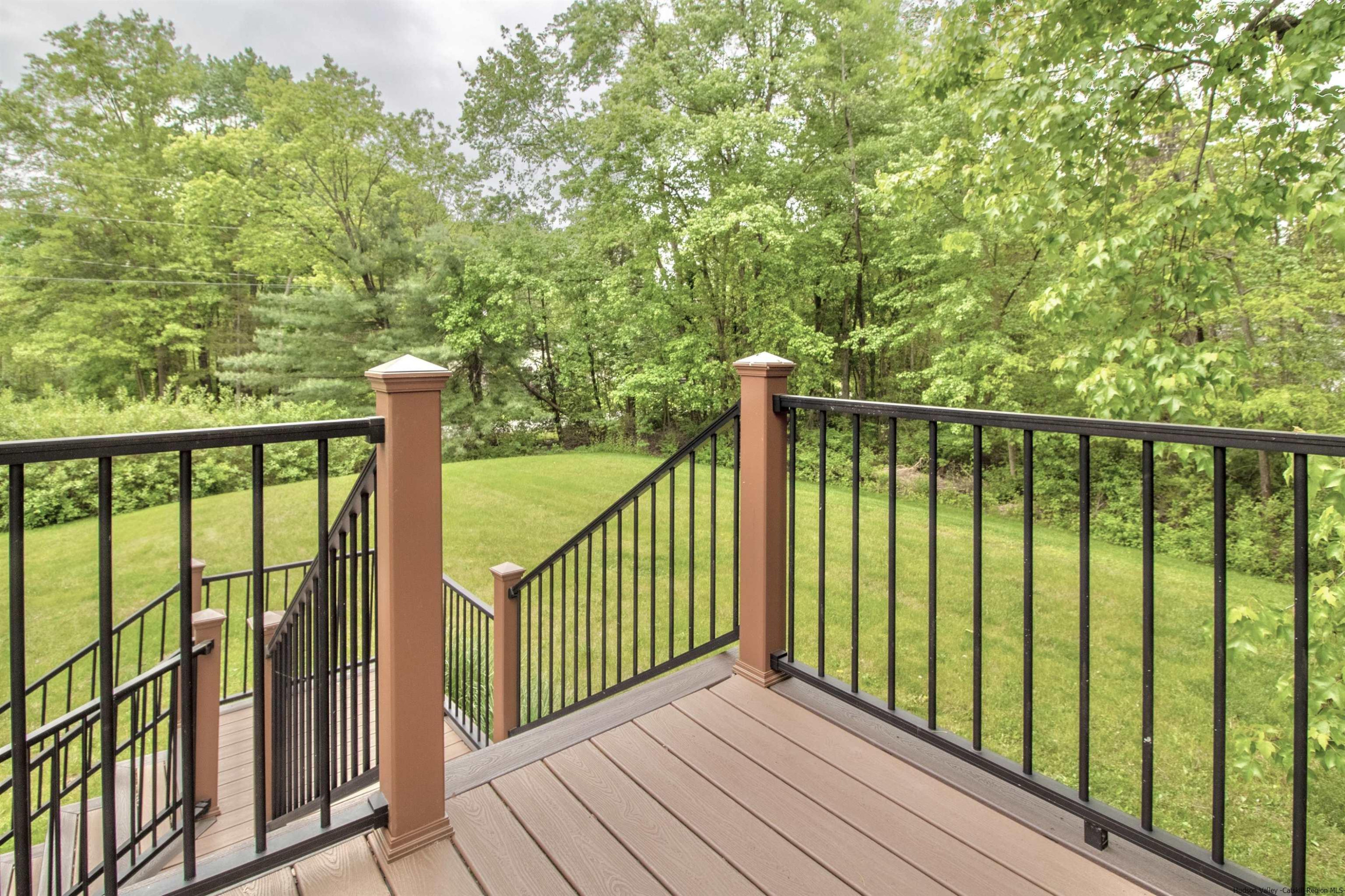 56 Alan Street Stone Ridge, NY 12484 - Photo 16 of 21 a view of a balcony with wooden floor
