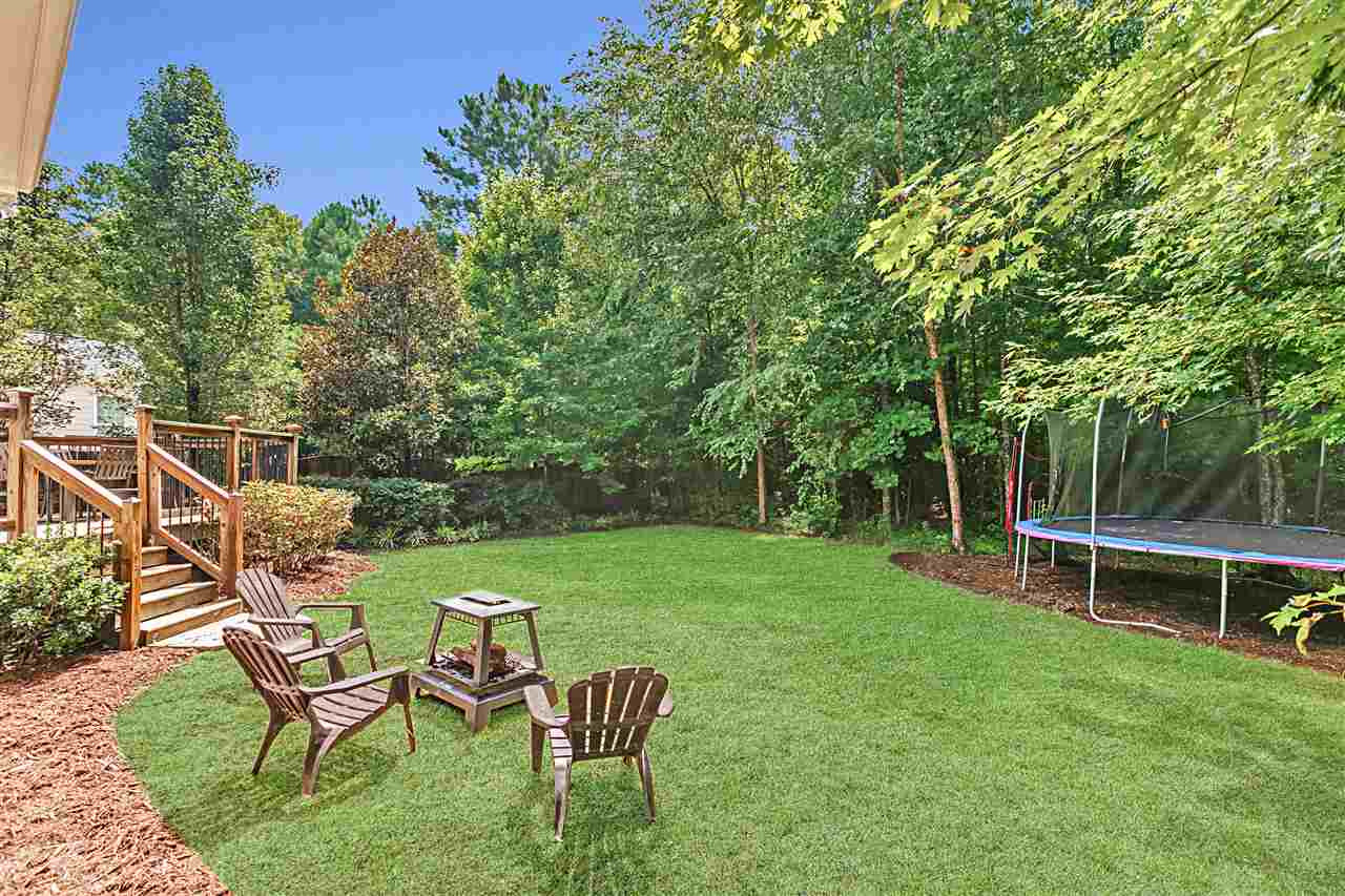 421 Redhill Road Holly Springs, NC 27540 - Photo 2 of 30 This home backs up to woods to give you wonderful privacy! Private Wooded Backyard