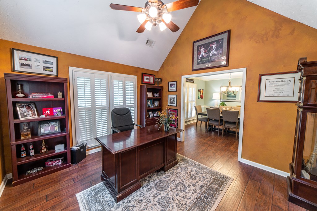1842 Plantation Creek Road Fortson, GA 31808 - Photo 12 of 52 OFFICE LEFT OF FOYER ENTRANCE