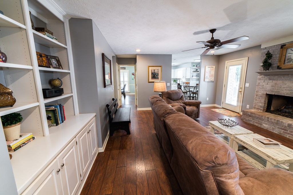 1842 Plantation Creek Road Fortson, GA 31808 - Photo 25 of 52 FAMILY ROOM W/ BUILT INS