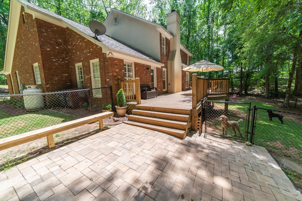 1842 Plantation Creek Road Fortson, GA 31808 - Photo 52 of 52 BACK VIEW OF HOME