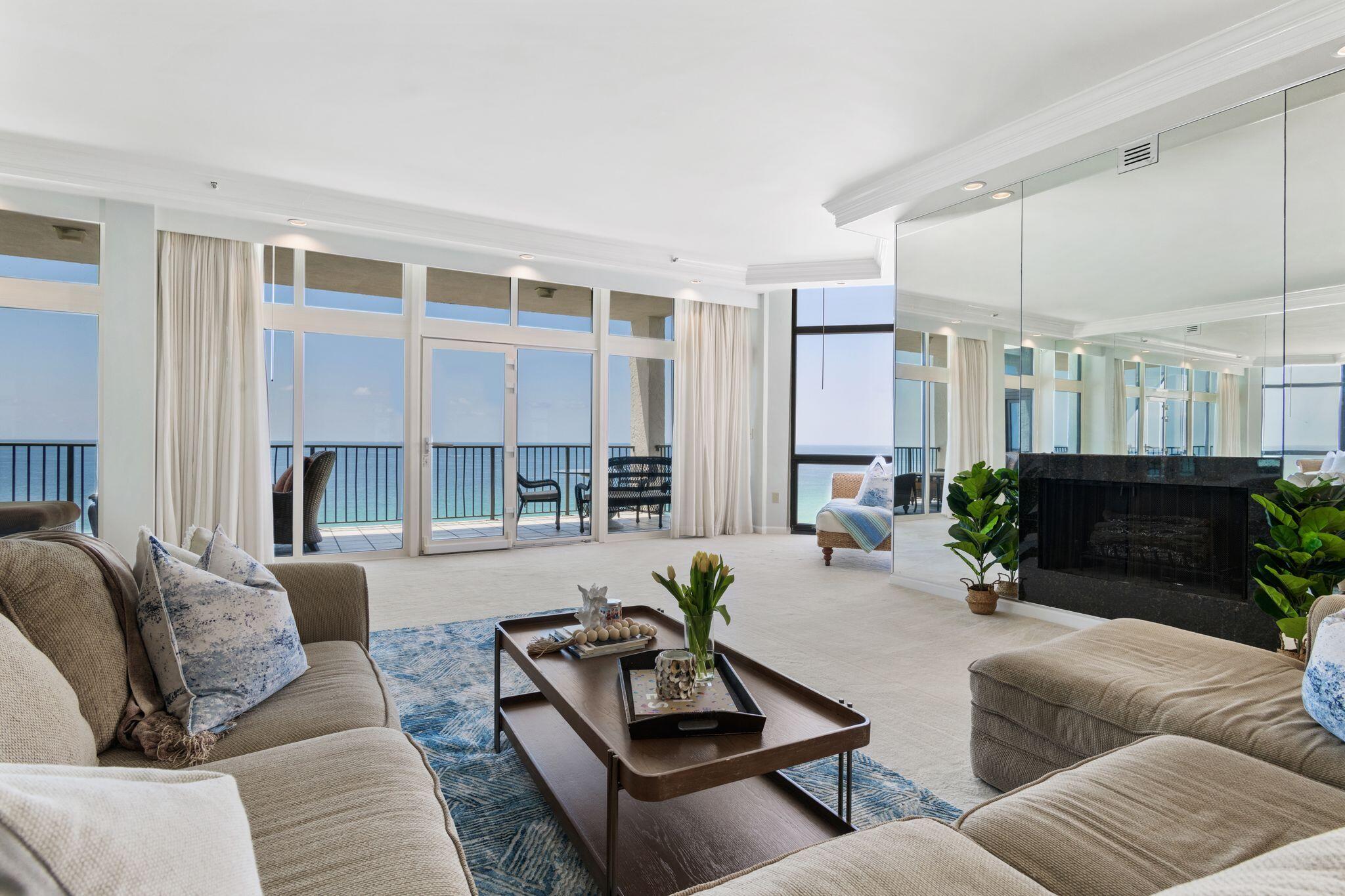 950 Highway 98, Unit 7101 Destin, FL 32541 - Photo 3 of 74 a living room with furniture and a large window