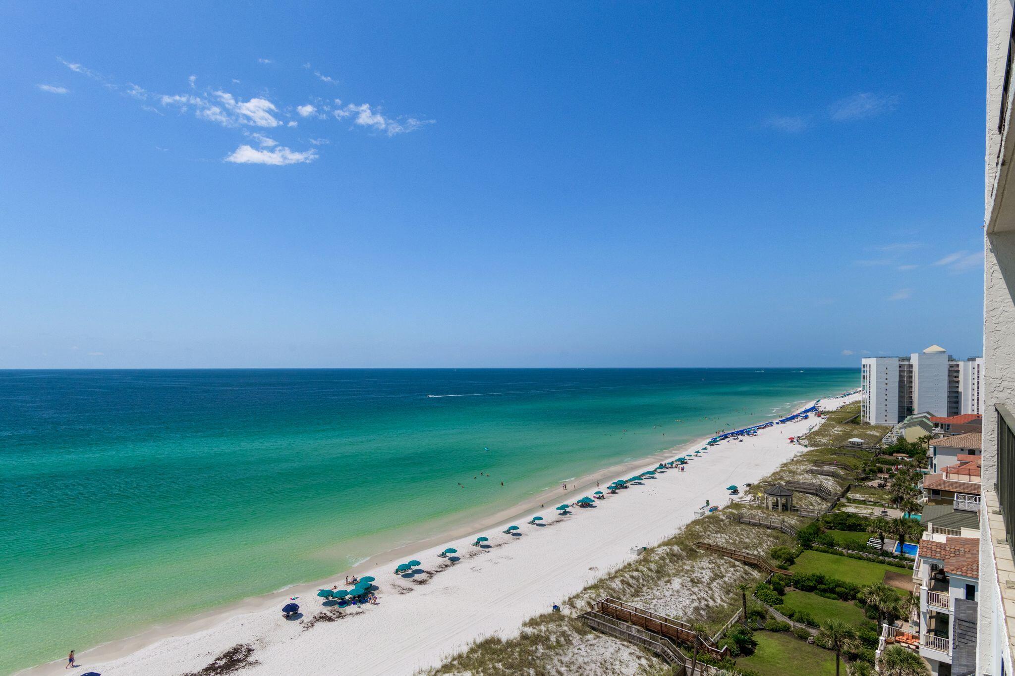 950 Highway 98, Unit 7101 Destin, FL 32541 - Photo 36 of 74 a view of a golf course with a lake