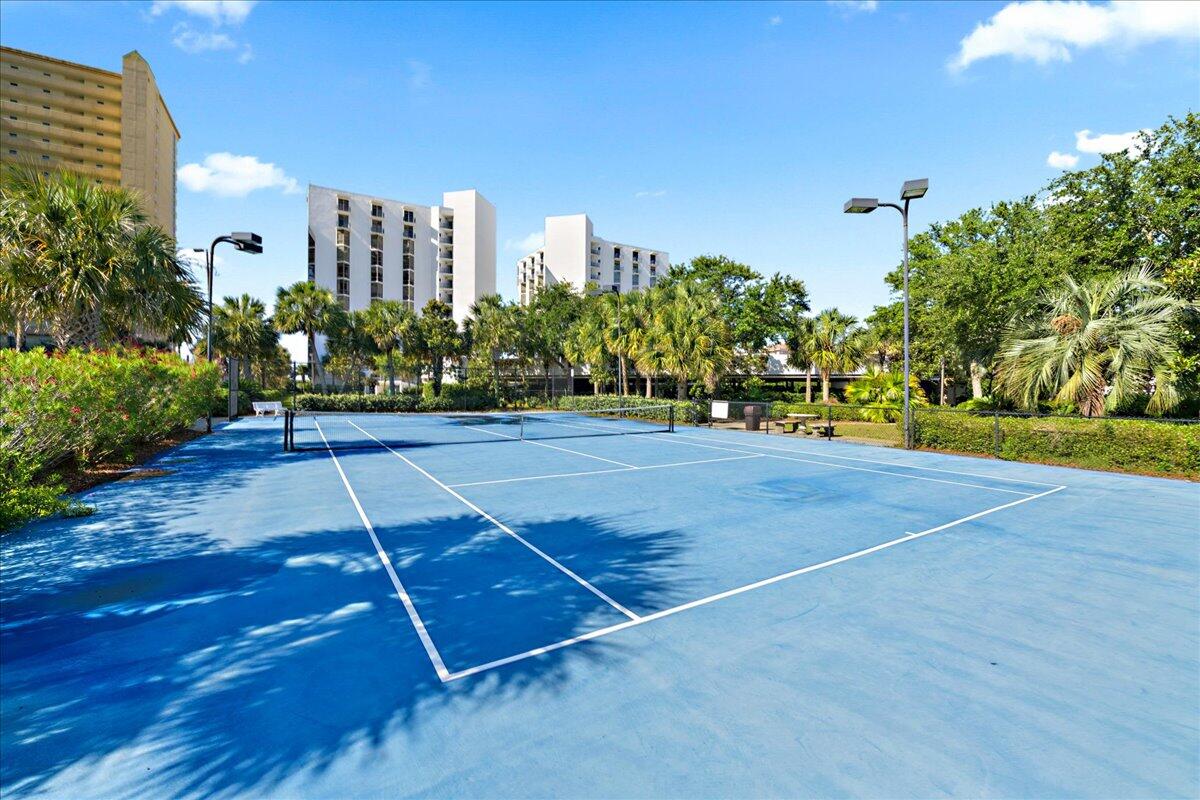 950 Highway 98, Unit 7101 Destin, FL 32541 - Photo 53 of 74 a view of a tennis court