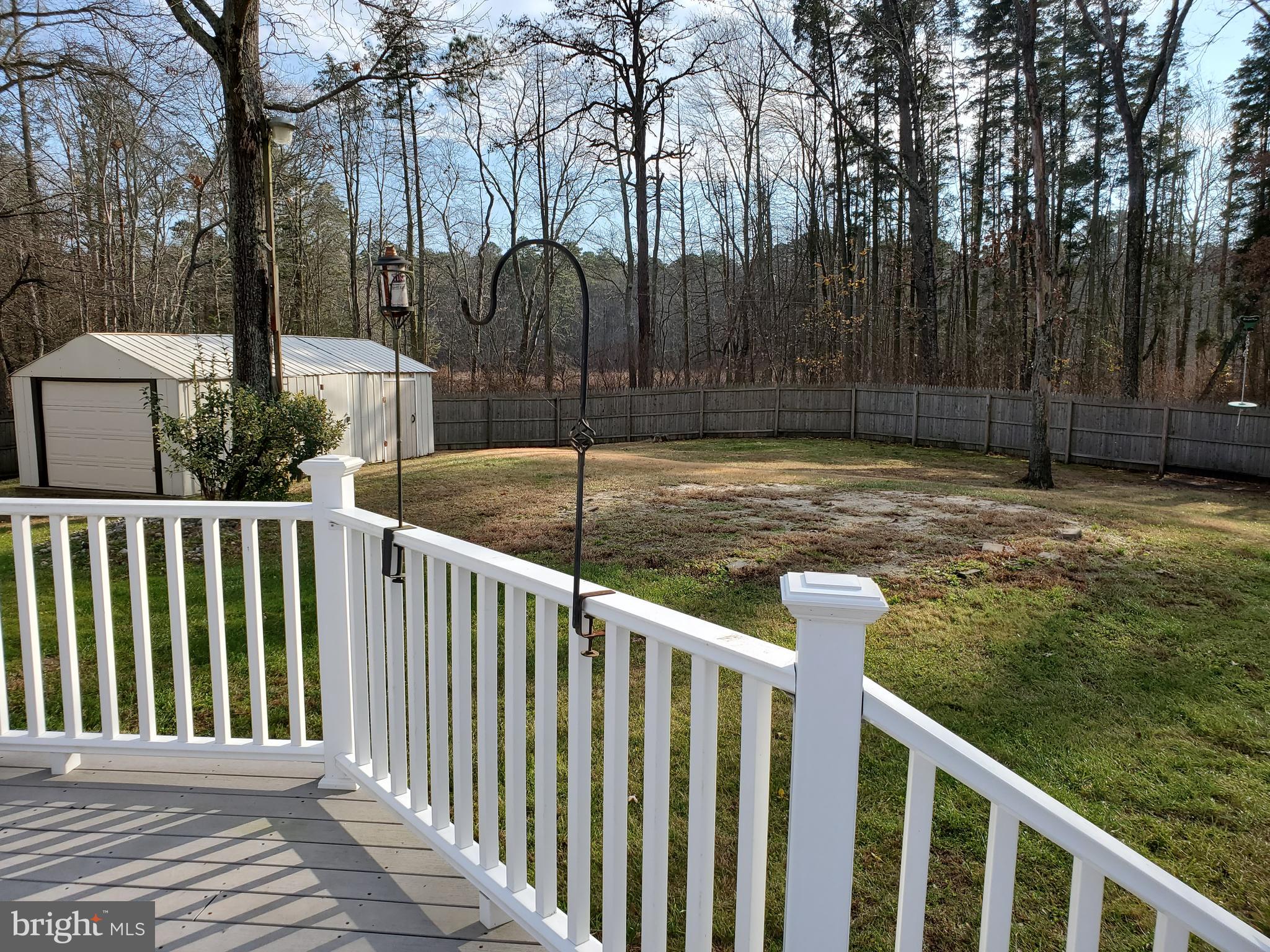 406 Spring Road Hammonton, NJ 08037 - Photo 5 of 22 sid rear yard and shed