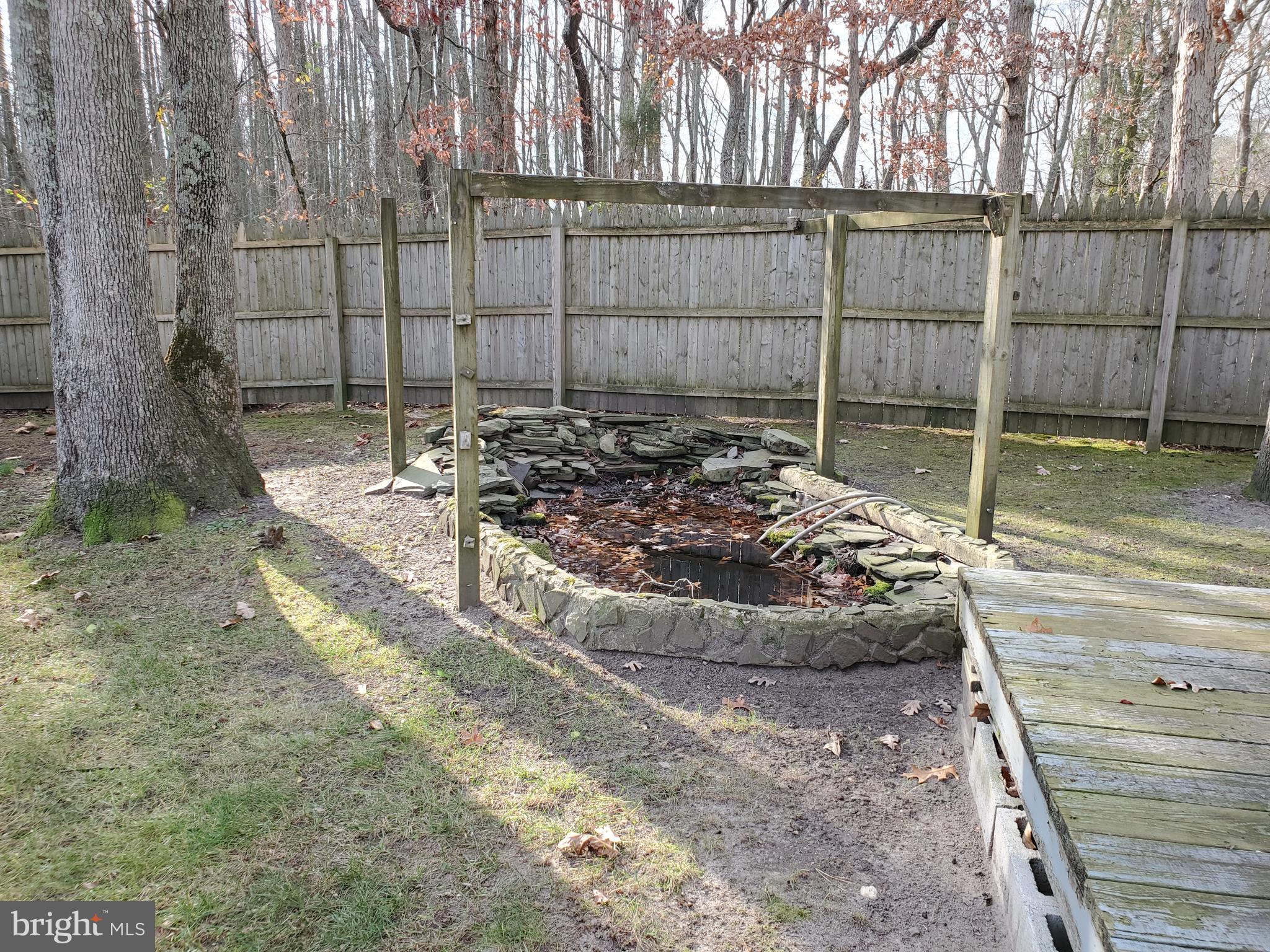 406 Spring Road Hammonton, NJ 08037 - Photo 8 of 22 fish pond