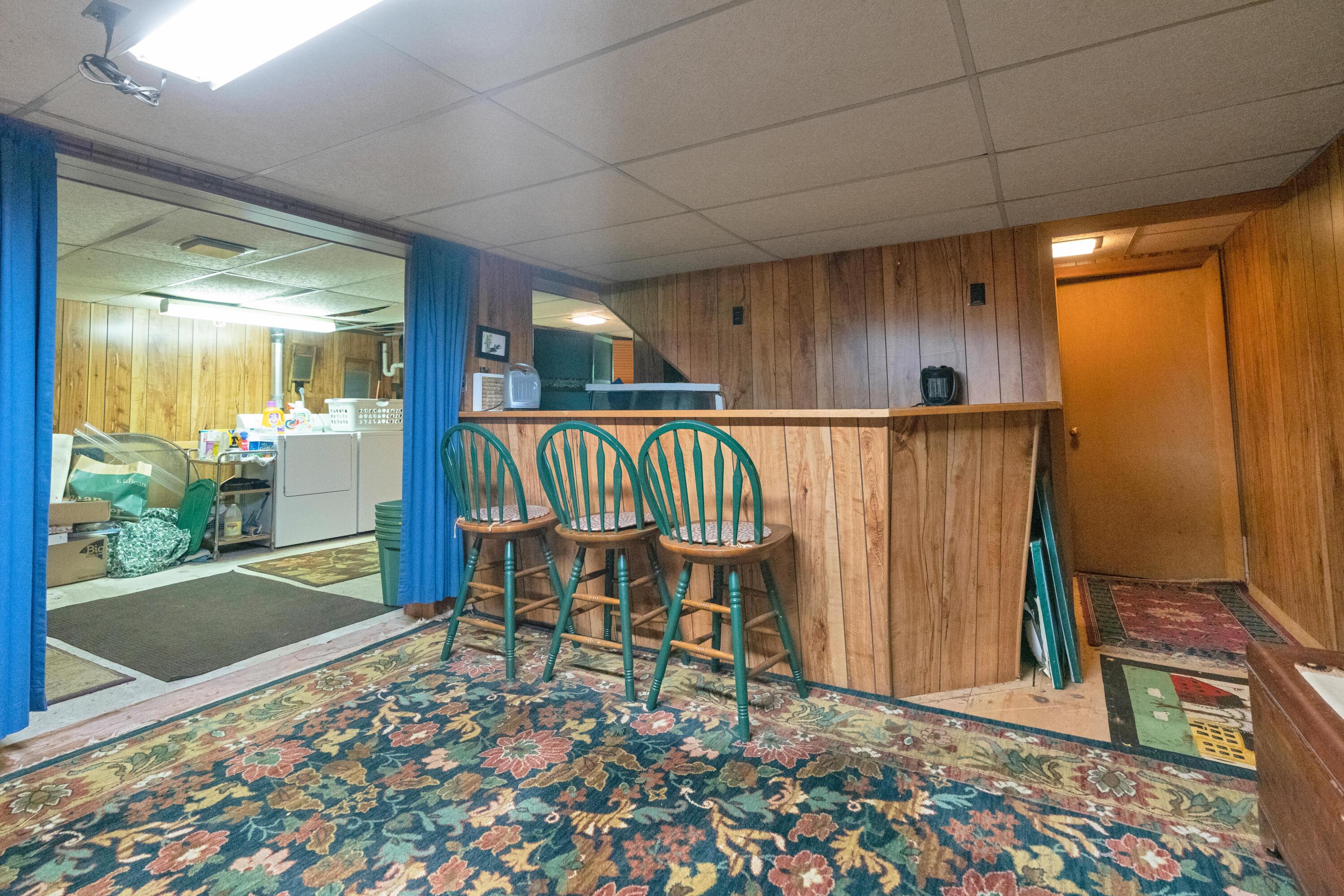 56 Deer Run Road North Yarmouth, ME 04097 - Photo 24 of 34 Basement bar area