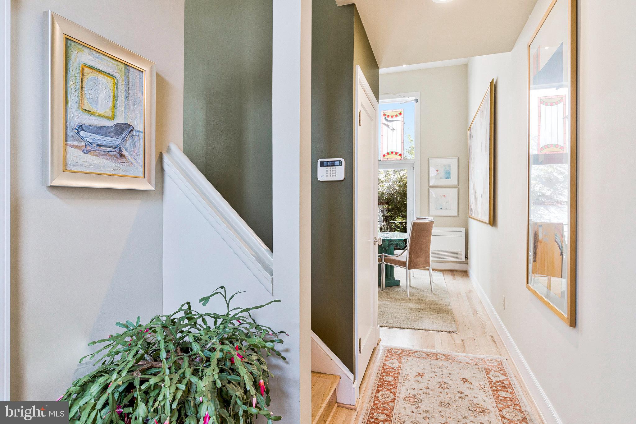 1501 Church Street Northwest Washington, DC 20005 - Photo 3 of 51 a view of a hallway with interior of the house