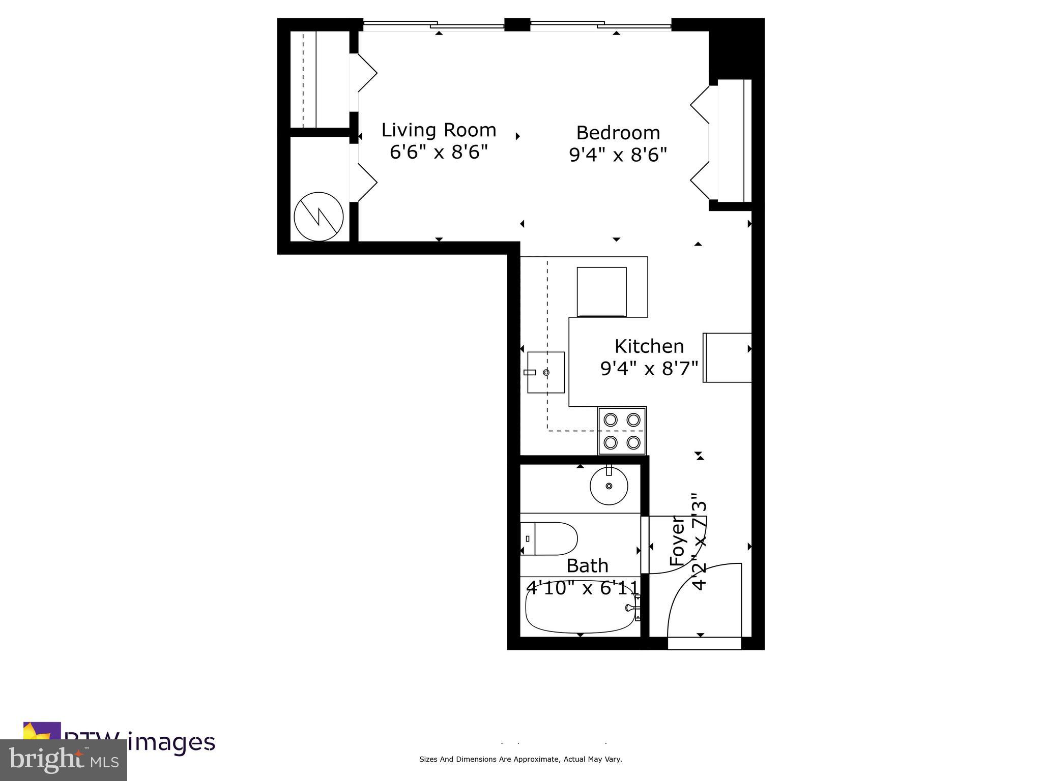 1501 Church Street Northwest Washington, DC 20005 - Photo 51 of 51 a picture of a bench in front of a wall