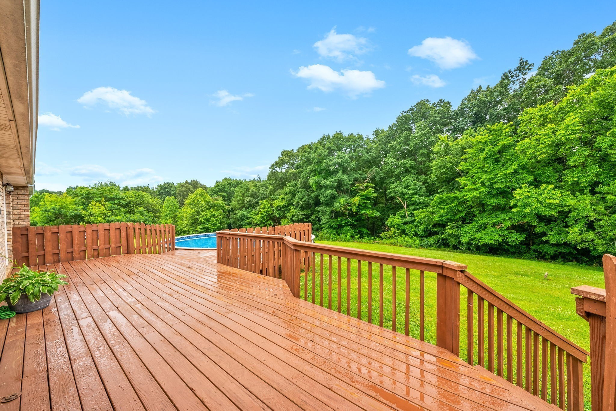 2430 Underwood Road Cunningham, TN 37052 - Photo 33 of 49 a balcony with wooden floor and fence