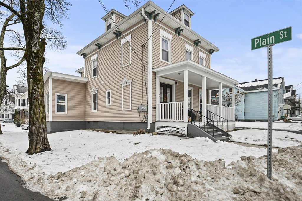 509 High Street Clinton, MA 01510 - Photo 40 of 42 a front view of a house with a tree