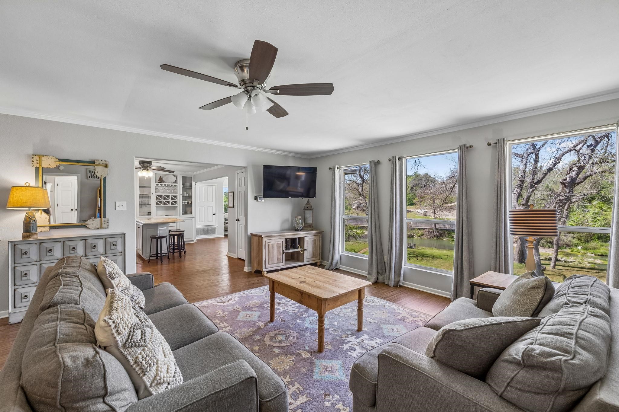 146 Antelope Lane Seguin, TX 78155 - Photo 12 of 28 a living room with furniture and a large window