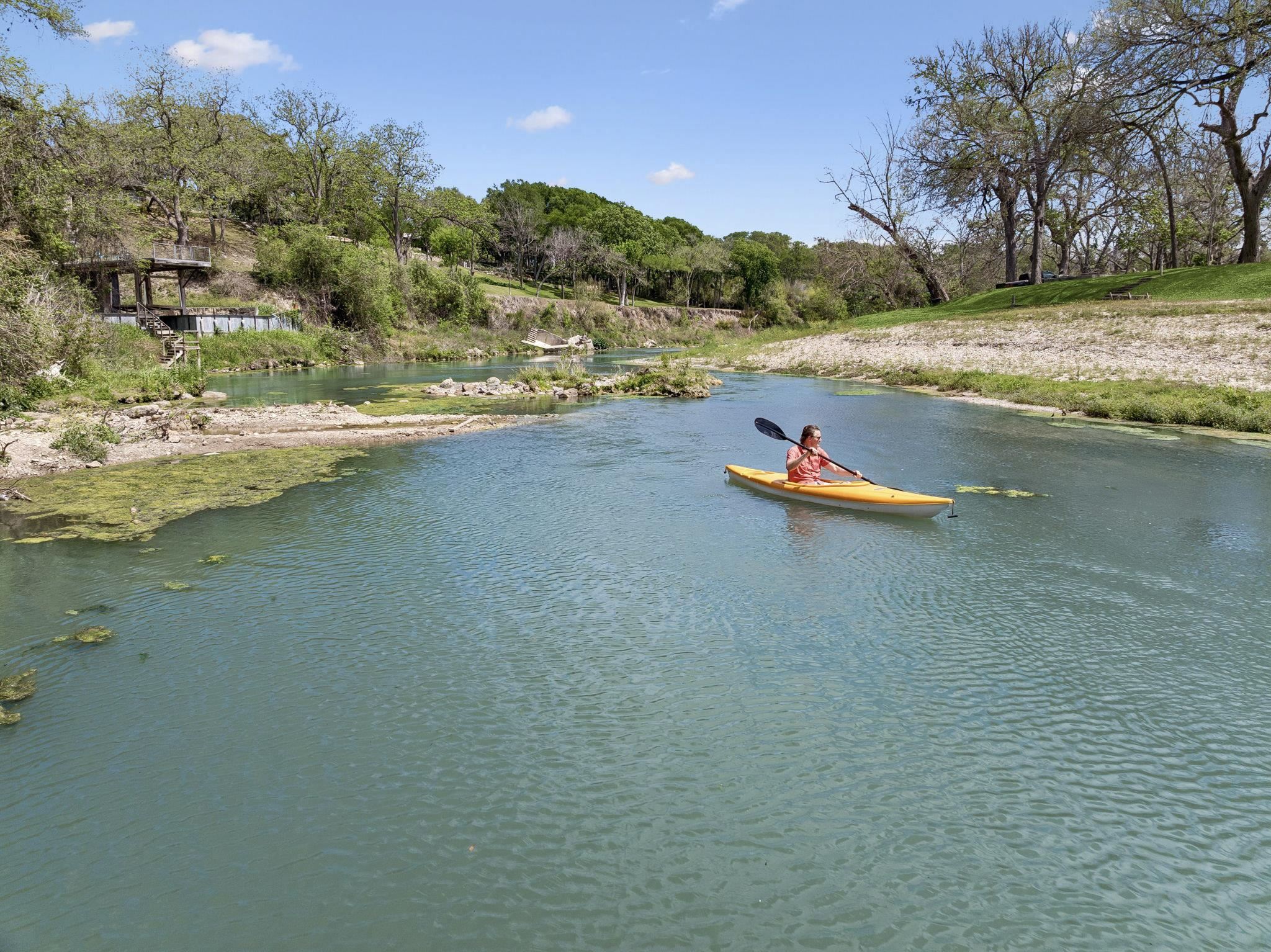 146 Antelope Lane Seguin, TX 78155 - Photo 2 of 28 a view of a lake with houses