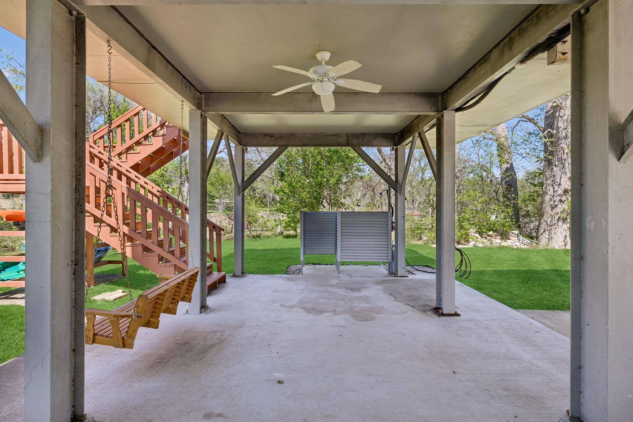 146 Antelope Lane Seguin, TX 78155 - Photo 24 of 28 a view of a porch with furniture