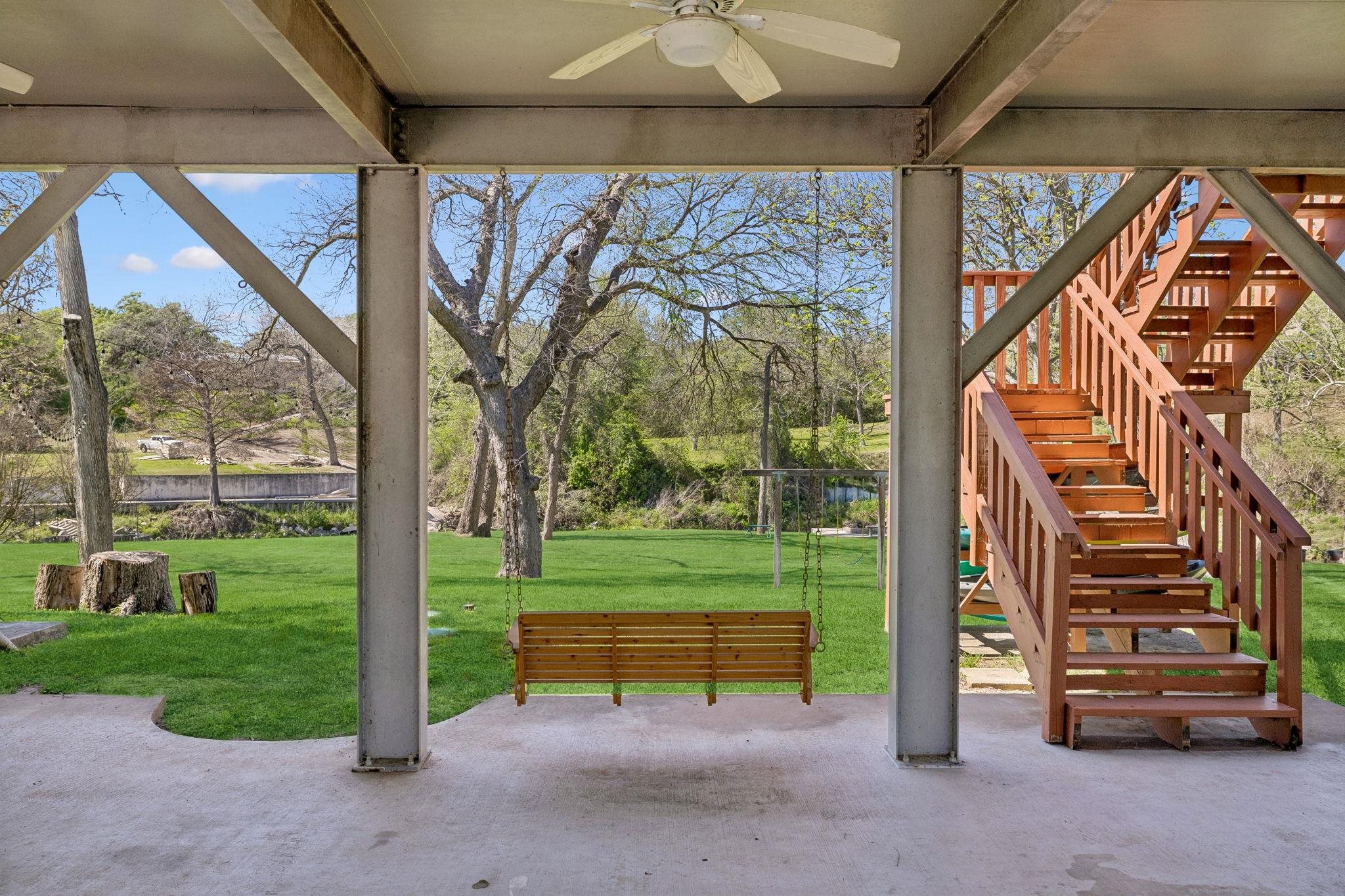 146 Antelope Lane Seguin, TX 78155 - Photo 8 of 28 a view of a garden with an outdoor space