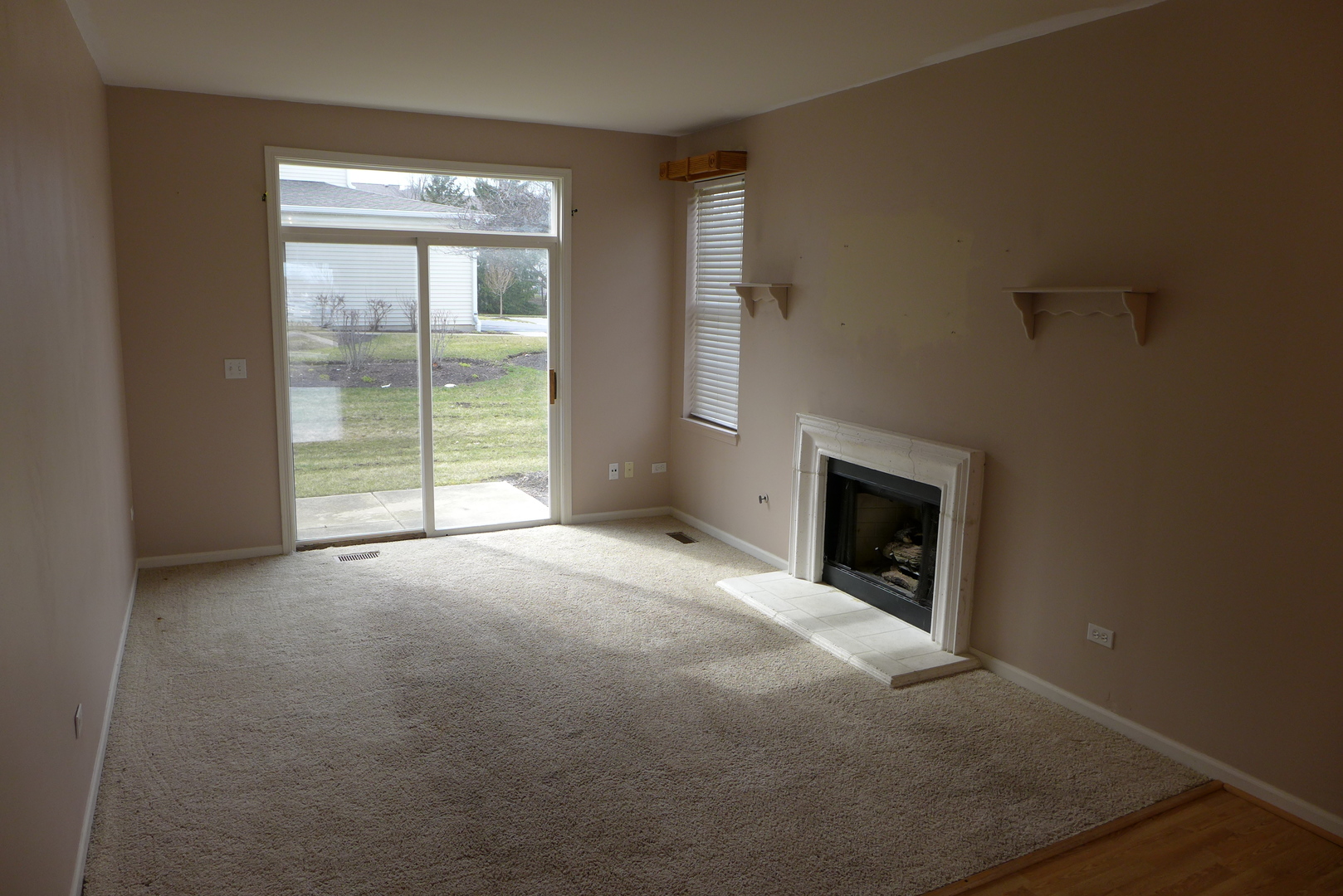 3076 Falling Waters Lane Lindenhurst, IL 60046 - Photo 4 of 15 a view of empty room with a fireplace