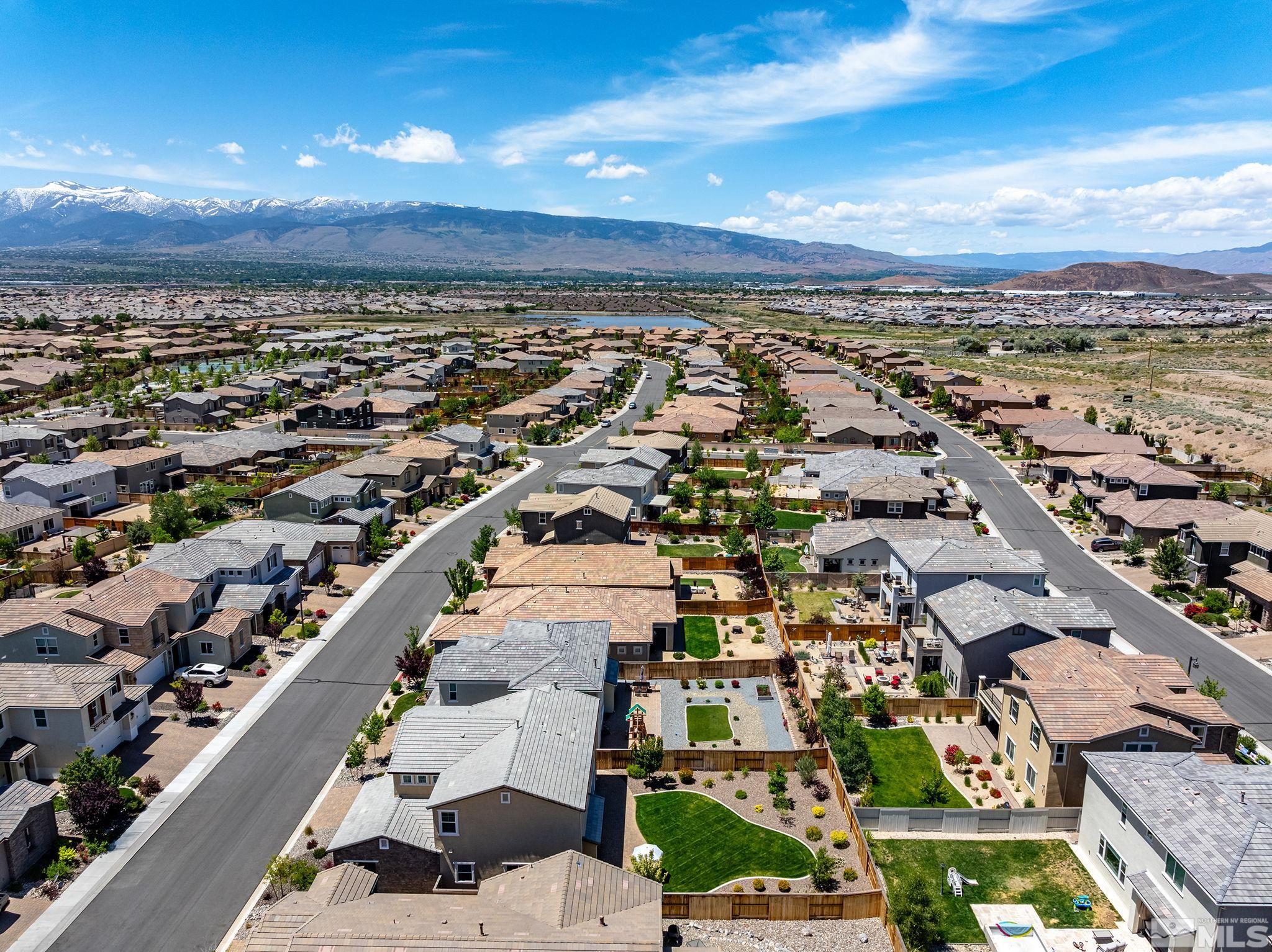 2995 Bonfire Lane Reno, NV 89521 - Photo 35 of 40 an aerial view of a city
