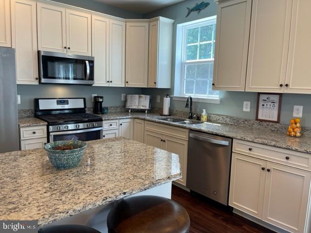 1016 Collier Run Road Middle River, MD 21220 - Photo 6 of 42 Stunning kitchen open to breakfast area