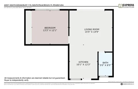 $134,000 | 4001 South Ocean Boulevard, Unit 115, South Palm Beach, FL 33480