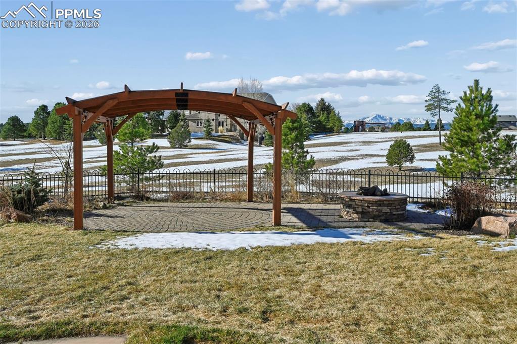 19610 Rathbone Circle Monument, CO 80132 - Photo 36 of 41 a view of a backyard