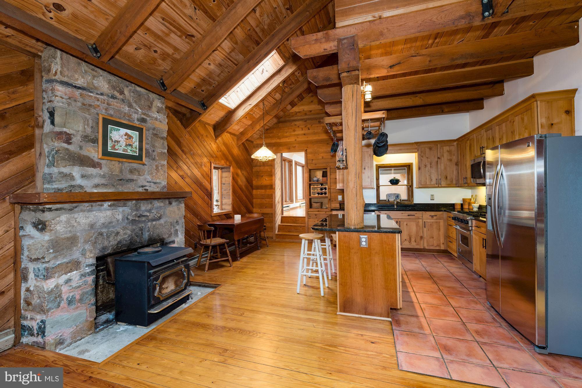902 Harris Hollow Road Washington, VA 22747 - Photo 3 of 29 Charming Stone Mantel