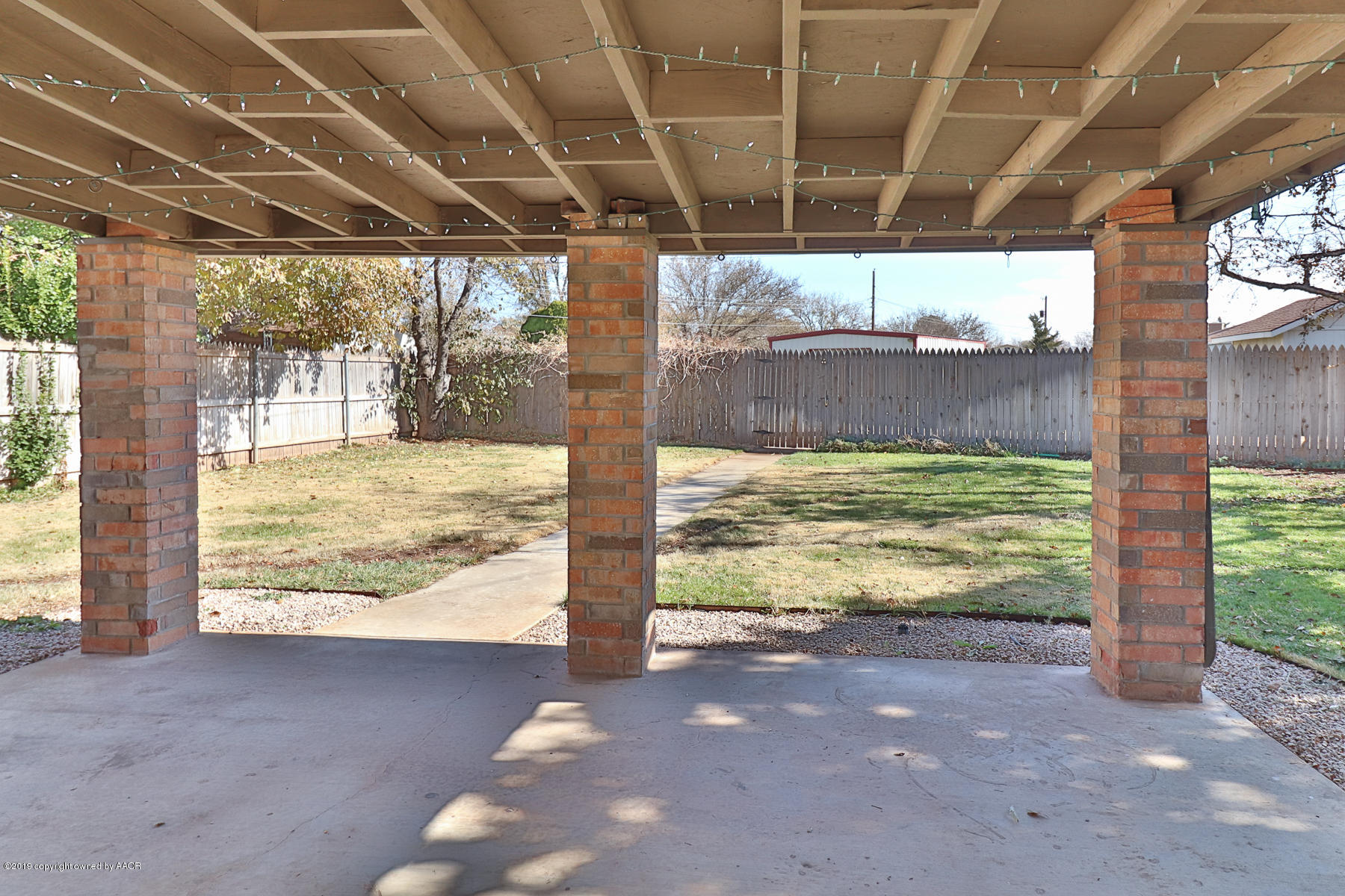 4207 Kingston Road Amarillo, TX 79109 - Photo 19 of 22 Rear Patio
