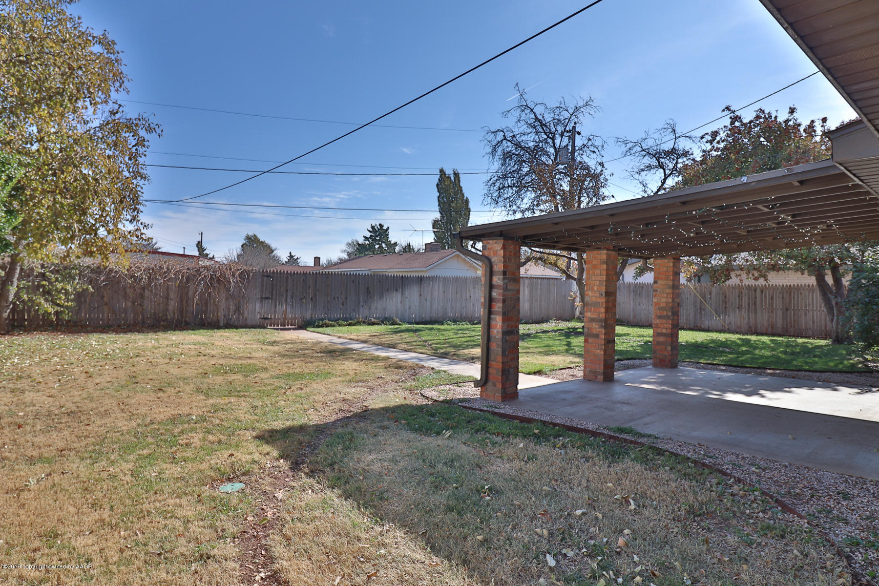 4207 Kingston Road Amarillo, TX 79109 - Photo 21 of 22 Backyard