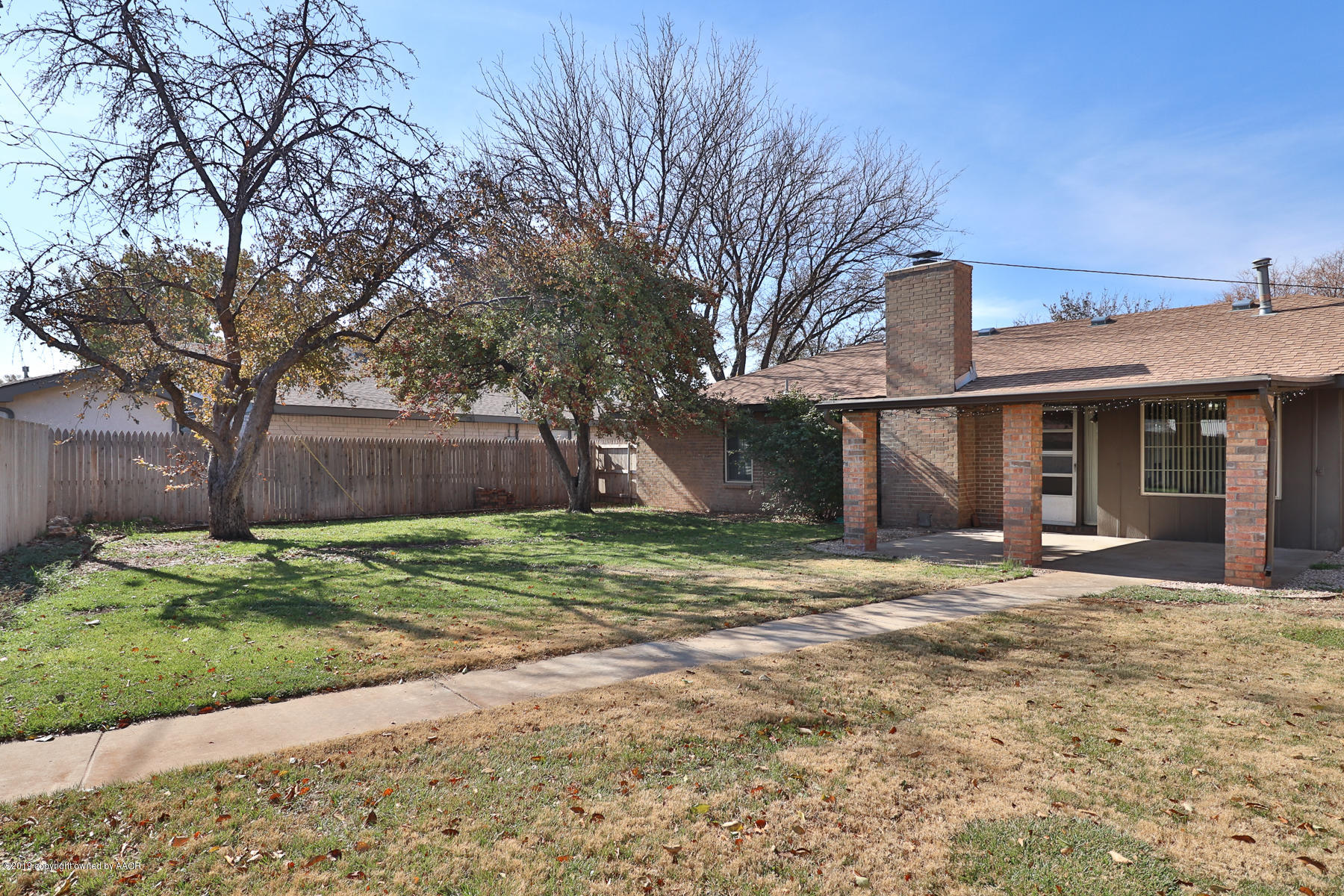 4207 Kingston Road Amarillo, TX 79109 - Photo 22 of 22 Backyard View 2