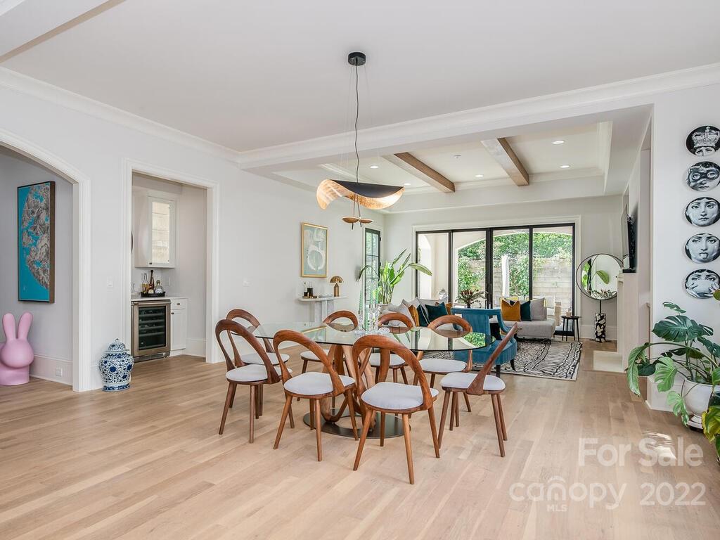 3013 Manor Road Charlotte, NC 28209 - Photo 20 of 41 a view of a dining room with furniture window and outside view