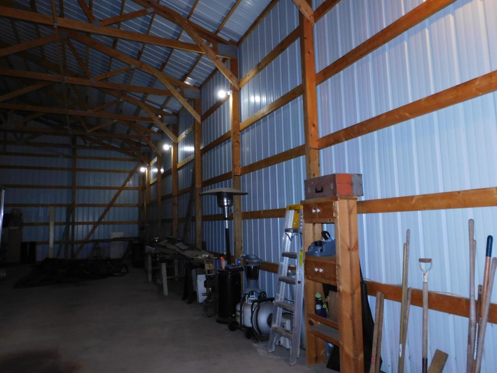 9480 State Highway 13 South Range, WI 54874 - Photo 39 of 51 Pole barn with cement floor and 100 amp power