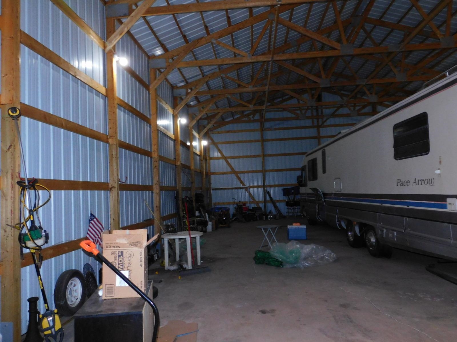 9480 State Highway 13 South Range, WI 54874 - Photo 41 of 51 Garage with metal wall