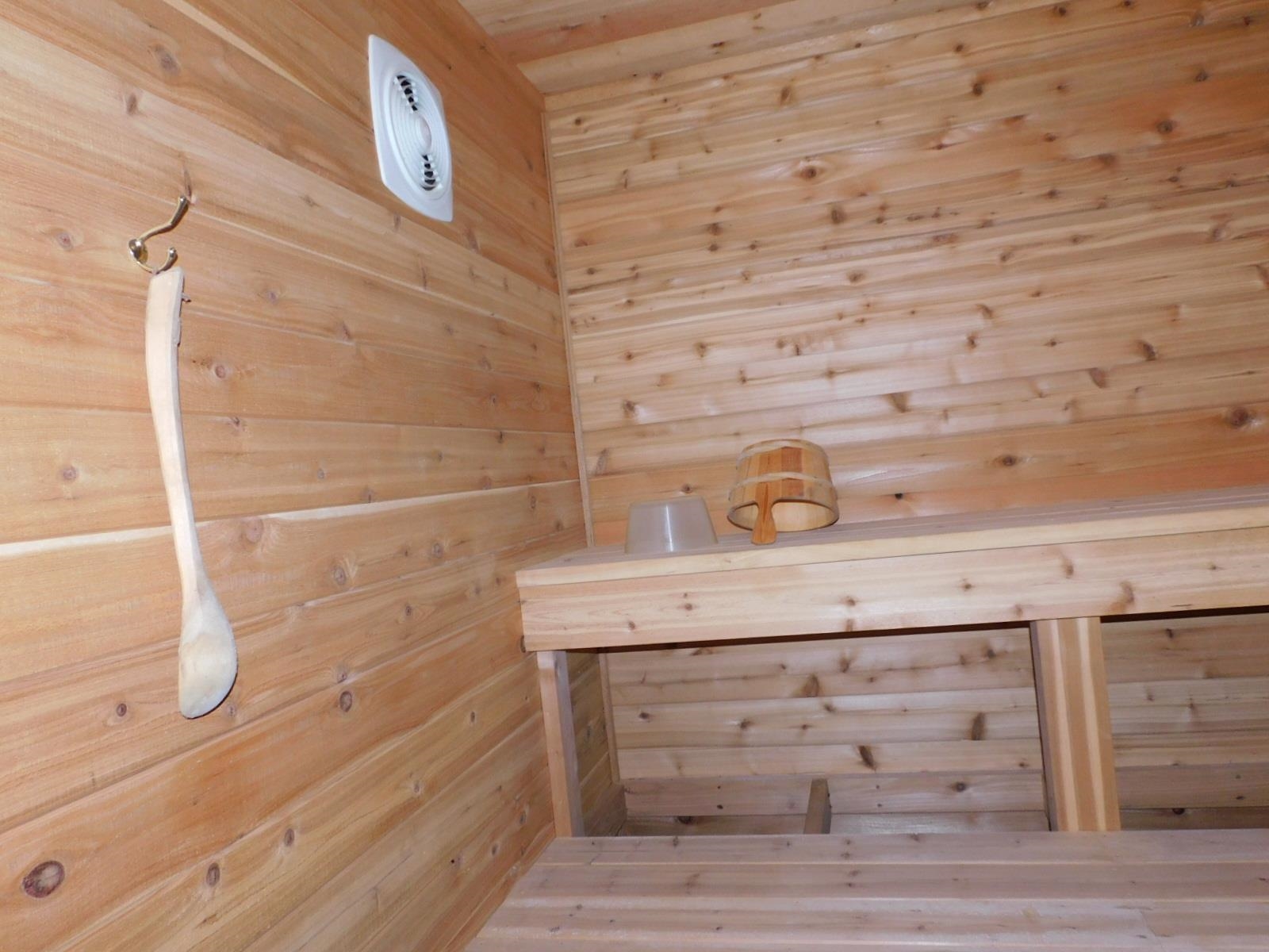 9480 State Highway 13 South Range, WI 54874 - Photo 44 of 51 Sauna featuring wooden walls