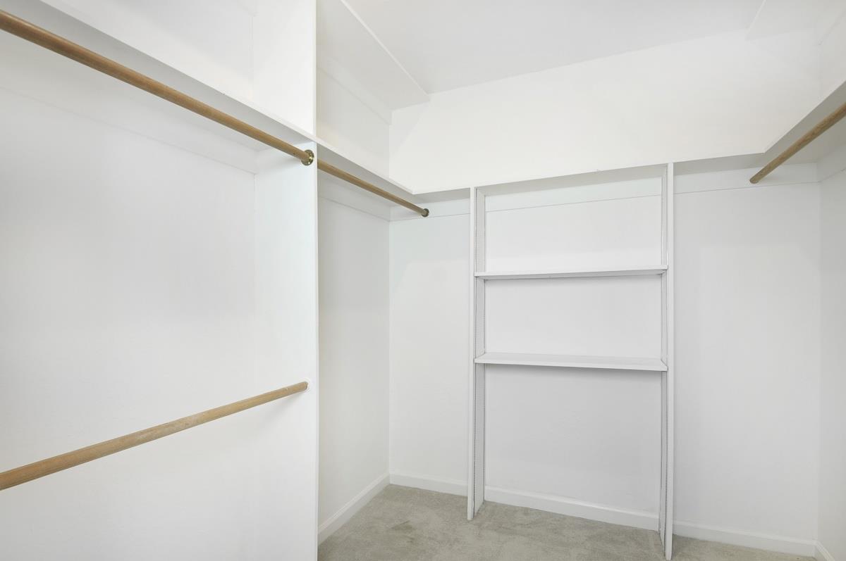 635 California Street Mountain View, CA 94041 - Photo 15 of 25 a view of an empty walk in closet
