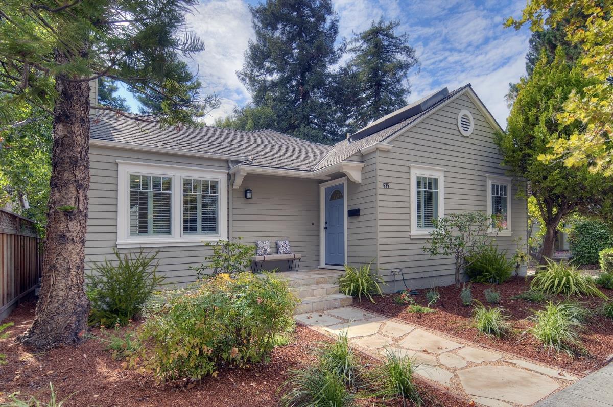 635 California Street Mountain View, CA 94041 - Photo 2 of 25 a front view of a house with garden