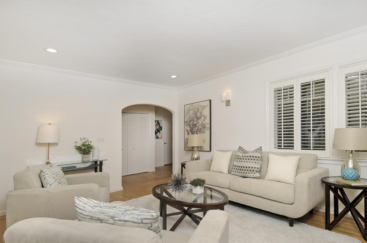 635 California Street Mountain View, CA 94041 - Photo 6 of 25 a living room with furniture and a large window