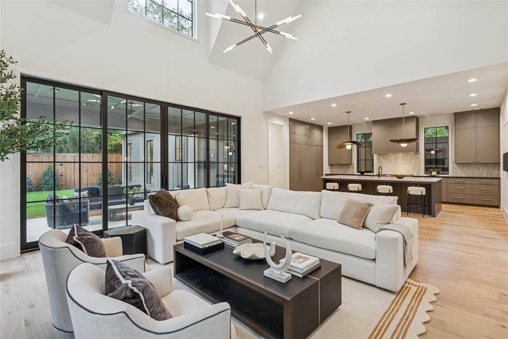 4901 Hanover Avenue Dallas, TX 75209 - Photo 11 of 30 a living room with furniture and a large window