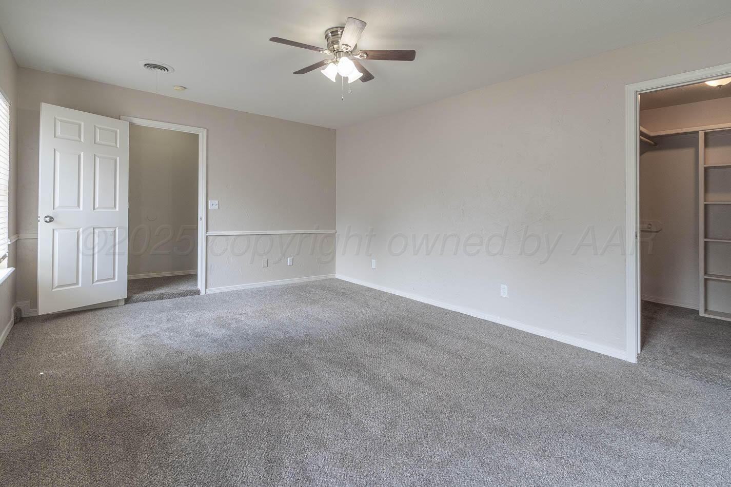 7209 Dukes Place Amarillo, TX 79109 - Photo 18 of 20 a view of empty room with ceiling fan