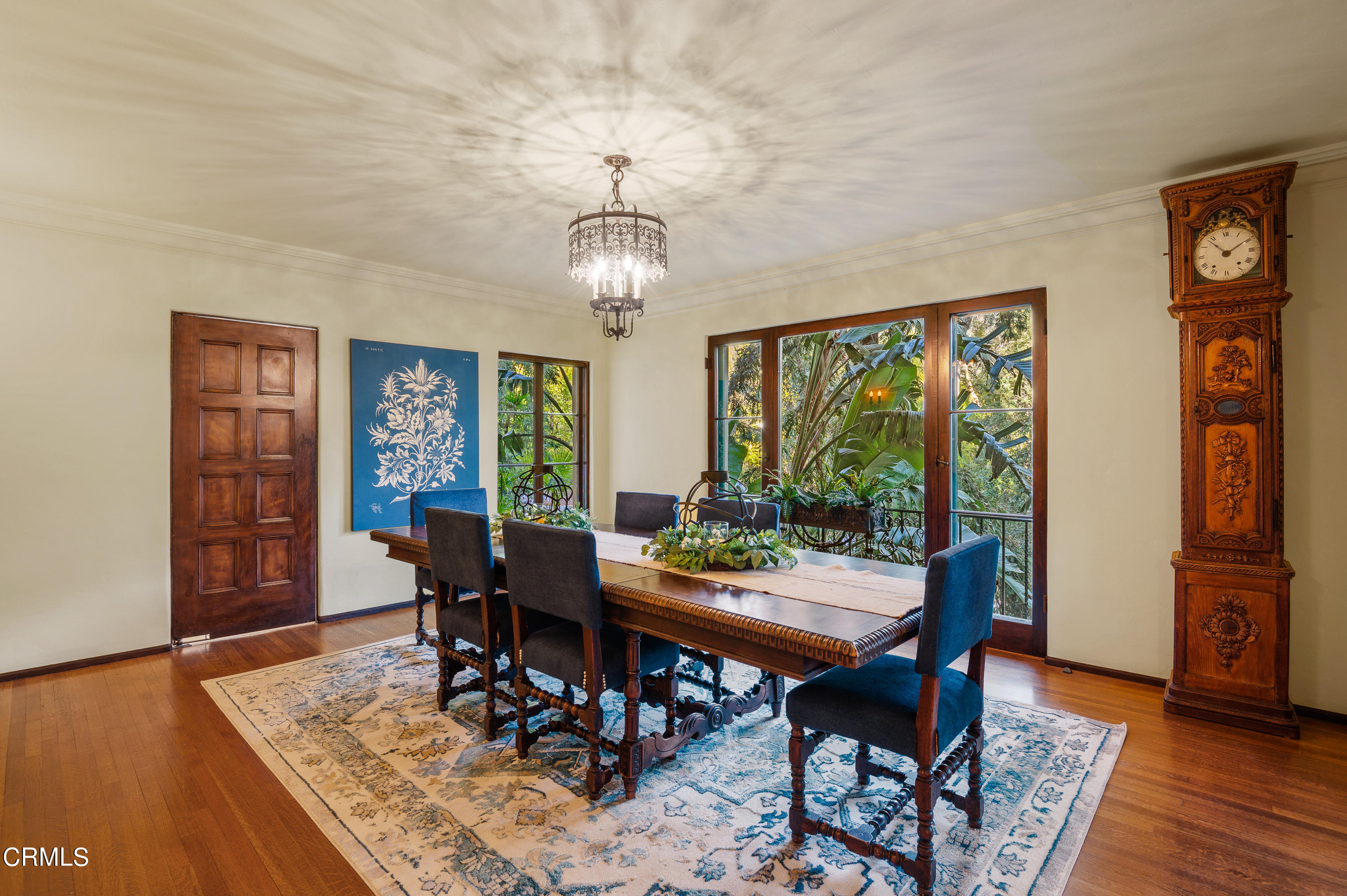 1422 East Palm Street Altadena, CA 91001 - Photo 13 of 64 a view of a dining room with furniture window and wooden floor