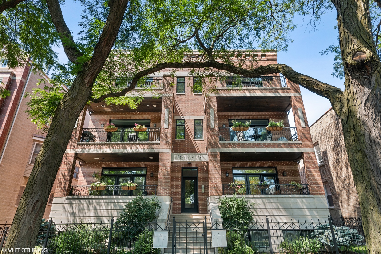 front view of a building