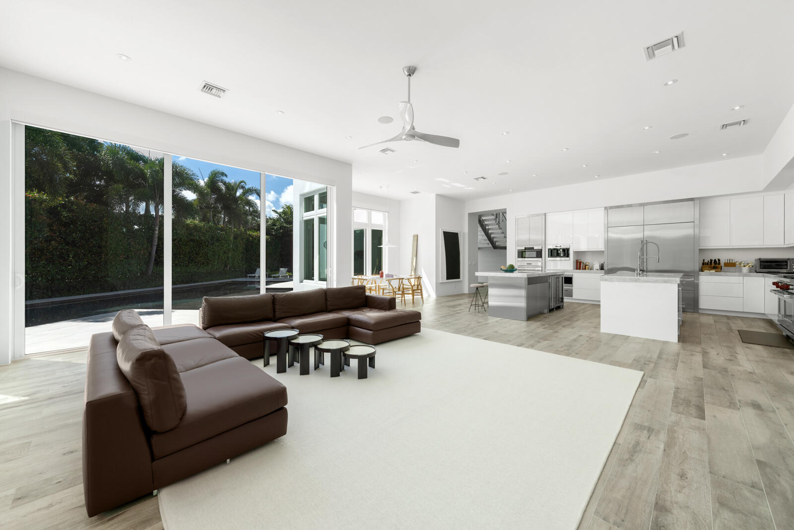 1900 Sabal Palm Drive Boca Raton, FL 33432 - Photo 42 of 75 a living room with furniture and a large window