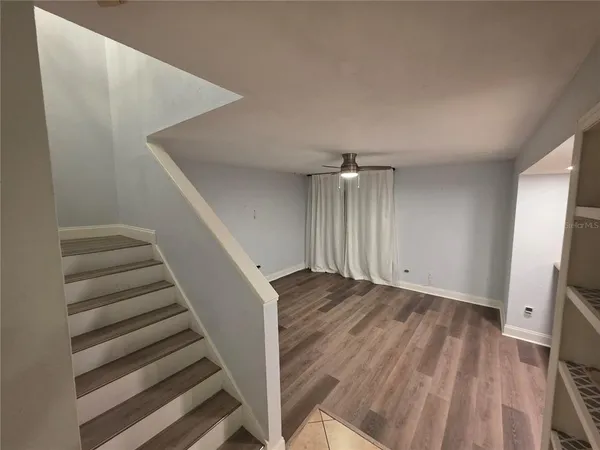 a view of entryway with stairs