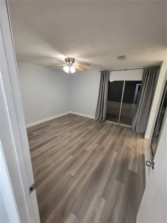 wooden floor in an empty room
