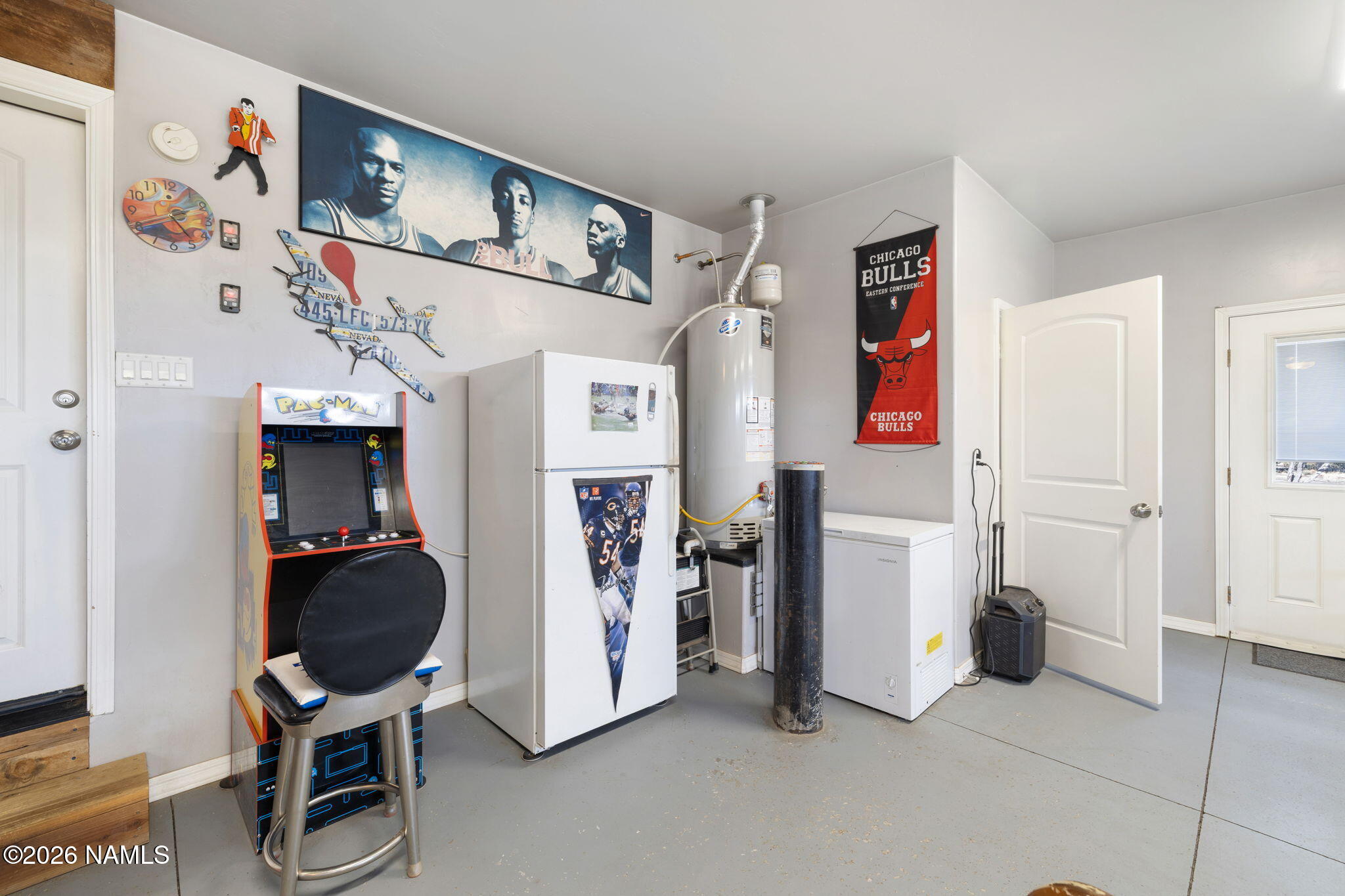 6339 North Bluefield Road Flagstaff, AZ 86004 - Photo 31 of 35 a view of a workspace with furniture and closet