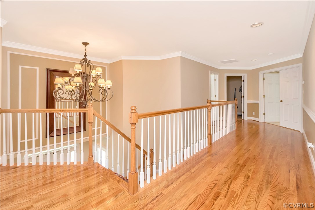 10705 Chatham Ridge Way Spotsylvania, VA 22551 - Photo 15 of 40 a view of a room with wooden floor windows and entryway